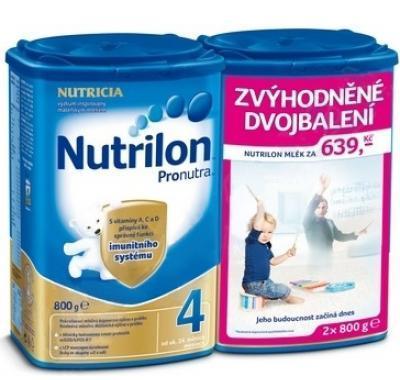 Nutrilon 4 Bez příchuti 2 x 800 g AKČNÍ BALÍČEK, Nutrilon, 4, Bez, příchuti, 2, x, 800, g, AKČNÍ, BALÍČEK