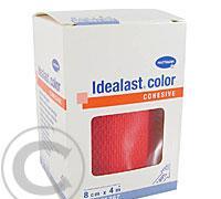 Obinadlo elastické Idealast color 8 cmx 4 m červené