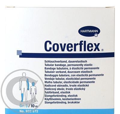 Obvaz hadicový elastický COVERFLEX vel. 3/7.5 cm x 10 m