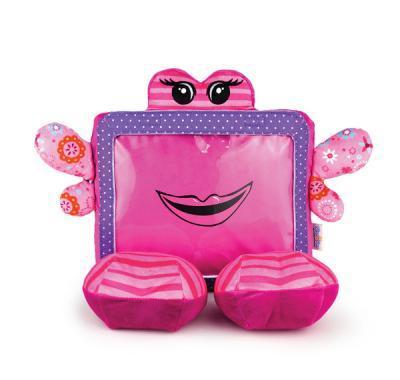 Ochranný a zábavný dětský obal / plyšová hračka na tablet G&BL, Flora