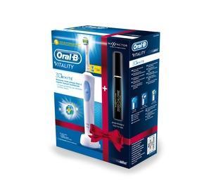 OralB Vitality 3D WhiteLuxe power zubní kartáček   řasenka