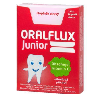 ORALFLUX Junior žvýkačky 18 kusů