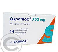 OSPAMOX 750 MG  14X750MG Potahované tablety, OSPAMOX, 750, MG, 14X750MG, Potahované, tablety