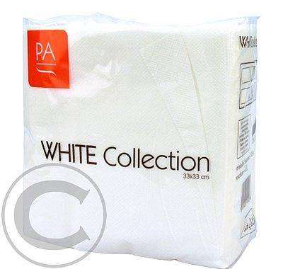 Pa white ubrousky (135g) 33x33cm