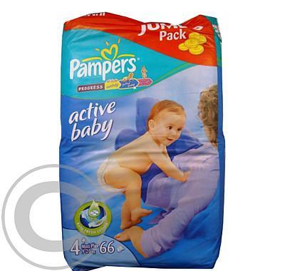 Pampers Active Baby Maxi plus (9-20kg) 66ks