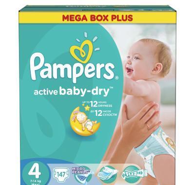 Pampers Mega pack Maxi plus 147 kusů