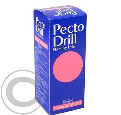 PECTODRILL 5% SIRUP PRO DOSPĚLÉ NA VLHKÝ KAŠEL  200 ML/10GM ODM Sirup