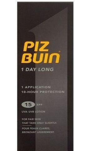 PIZ BUIN 1 Day Long SPF 15 mléko na opalování 100 ml