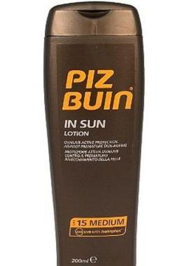 Piz Buin In Sun Lotion SPF 15 Mléko na opalování 200 ml