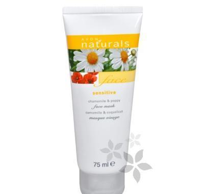 Pleťová maska s heřmánkem a vlčím mákem Naturals (Face Mask Chamomile & Poppy) 75 ml, Pleťová, maska, heřmánkem, vlčím, mákem, Naturals, Face, Mask, Chamomile, &, Poppy, 75, ml