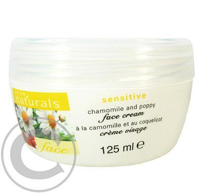 Pleťový krém s heřmánkem a vlčím mákem Naturals (Chamomile & Poppy Face Cream) 125 ml