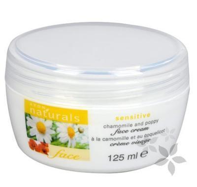 Pleťový krém s heřmánkem a vlčím mákem Naturals (Chamomile & Poppy Face Cream) 125 ml, Pleťový, krém, heřmánkem, vlčím, mákem, Naturals, Chamomile, &, Poppy, Face, Cream, 125, ml