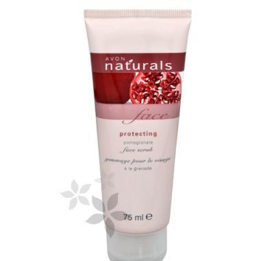 Pleťový peeling s granátovým jablkem Naturals (Pomegranate Scrub) 75 ml, Pleťový, peeling, granátovým, jablkem, Naturals, Pomegranate, Scrub, 75, ml