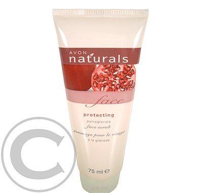 Pleťový peeling s granátovým jablkem Naturals (Pomegranate Scrub) 75 ml, Pleťový, peeling, granátovým, jablkem, Naturals, Pomegranate, Scrub, 75, ml