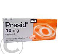 PRESID 10 MG  30X10MG Tabl. s řízeným uvol., PRESID, 10, MG, 30X10MG, Tabl., řízeným, uvol.