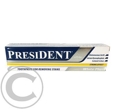 PresiDENT White Plus Intensivní zubní pasta bělicí 30ml