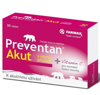 Preventan Akut s novou příchutí 30 tablet