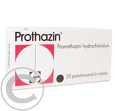 PROTHAZIN  20X25MG Potahované tablety, PROTHAZIN, 20X25MG, Potahované, tablety