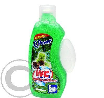 Q power wc gel 400ml borovice(zelený)