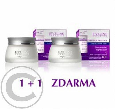 Eveline Retinol Prestige 40  Denní 50 ml   Noční krém 50 ml ZDARMA