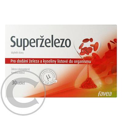 FAVEA Superželezo 30 tablet