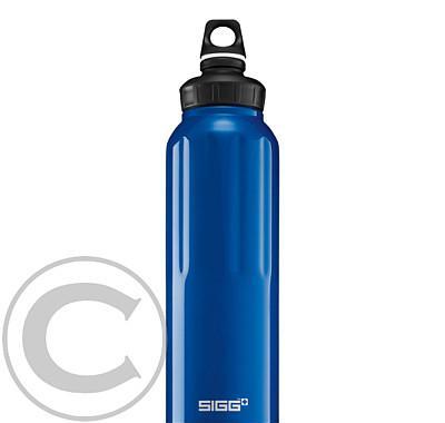 Nápojová lahev Sigg Wide Mouth Traveller Dark Blue 1,5l