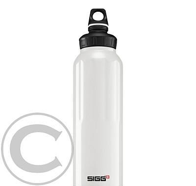 Nápojová lahev Sigg Wide Mouth Traveller White 1,5l