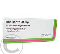 RANISAN 150 MG  30X150MG Potahované tablety, RANISAN, 150, MG, 30X150MG, Potahované, tablety