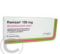 RANISAN 150 MG  60X150MG Potahované tablety, RANISAN, 150, MG, 60X150MG, Potahované, tablety