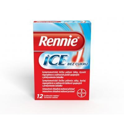 Rennie Ice bez cukru 12 pastilek