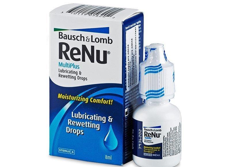 Renu MultiPlus Lubricating & Rewetting drops 8 ml