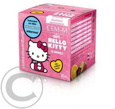 RENUTO CEM-M Děti HelloKitty Gummies tbl. 60