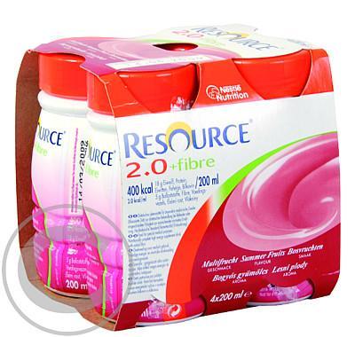 RESOURCE 2,0 KCAL FIBRE LESNÍ P  4X200ML Roztok