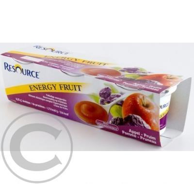 Resource Energy Fruit Jablko - Švestka 3 x 125 g