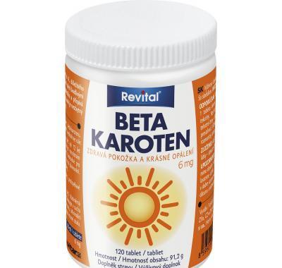Revital Beta-karoten 6 mg 120 tablet, Revital, Beta-karoten, 6, mg, 120, tablet