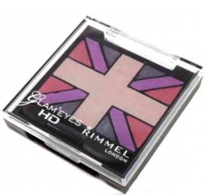 Rimmel London Glam Eyes HD Quad Eye Shadow 2,5 g 013 Sugar Rush