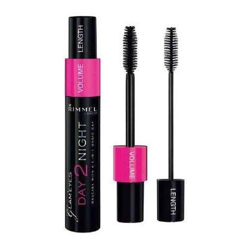 Rimmel London Mascara Day 2 Night Extreme Black  9,5ml Odstín 003 Extreme Black černá