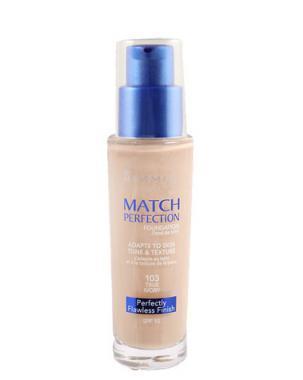 Rimmel London Match Perfection Foundation SPF15 30 ml 103 True Ivory