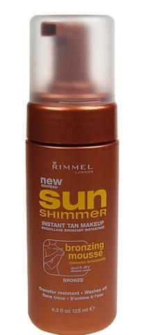 Rimmel London Sun Shimmer Bronzing Mousse  125ml Odstín Bronze