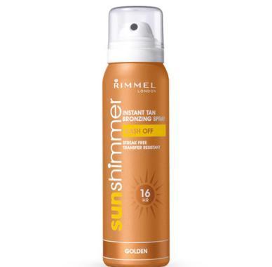 Rimmel London Sun Shimmer Bronzing Spray 100 ml Golden