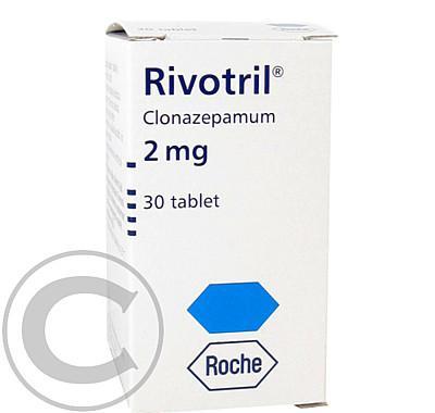 RIVOTRIL 2 MG  100X2MG Tablety, RIVOTRIL, 2, MG, 100X2MG, Tablety