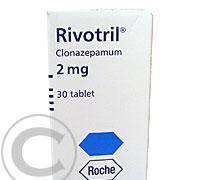 RIVOTRIL 2 MG  30X2MG Tablety, RIVOTRIL, 2, MG, 30X2MG, Tablety