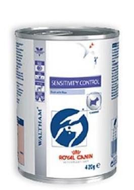 Royal Canin VD Canine Sensit Control  420g konzerva Duck