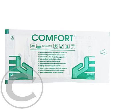 Rukavice operační sterilní COMFORT - pudr vel. 8, Rukavice, operační, sterilní, COMFORT, pudr, vel., 8