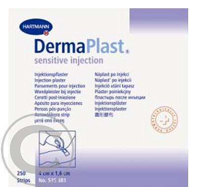 Rychloobvaz Dermaplast inj. sensitive 4x1.6 cm 250 ks