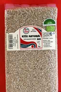 Rýže natural krátká BIO 1 kg vakum