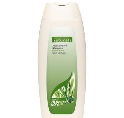 Šampon proti lupům s čajovníkem a mátou pro všechny typy vlasů Naturals (Tea Tree & Mint Anti-Dandruff Shampoo) 400 ml, Šampon, proti, lupům, čajovníkem, mátou, všechny, typy, vlasů, Naturals, Tea, Tree, &, Mint, Anti-Dandruff, Shampoo, 400, ml