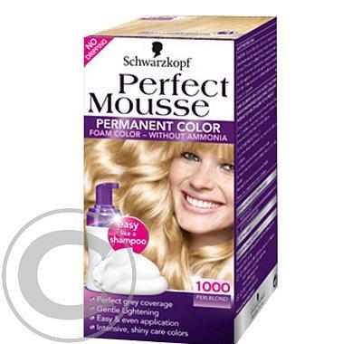 SCHWARZKOPF Perfect Mousse 1000 perleťově plavý