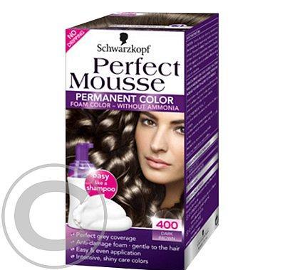 SCHWARZKOPF Perfect Mousse 400 tmavě hnědý