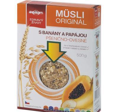 SEMIX Müsli originál s banány a papájou 500 g